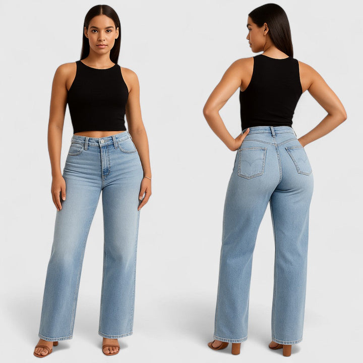Valvari - Mid-low Rise Stretch Jeans
