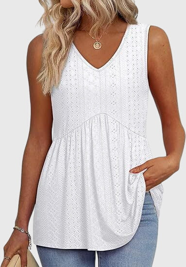 Arabella – Effortless Flowy Sleeveless Tank Top